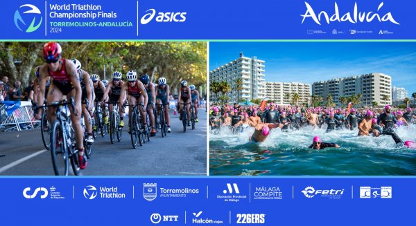 La final del Mundial de Triatlón Torremolinos- Andalucía será una de las finales con mayor participación de  la historia