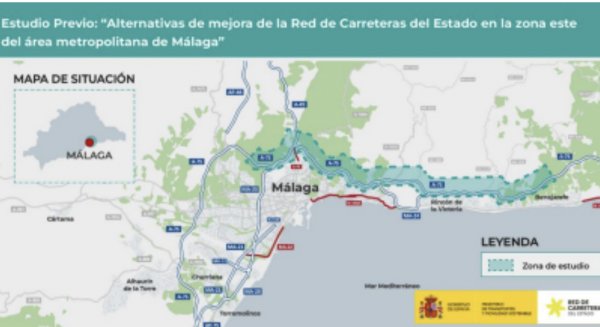 Transportes adjudica la redacción de un estudio previo para mejorar la red de carreteras en el este de Málaga