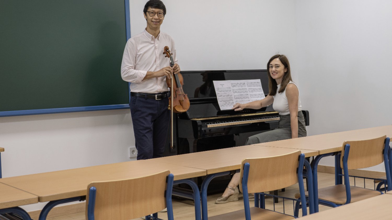 Estepona amplía su oferta educativa pública con el nuevo Conservatorio de Música que hoy comienza el curso 