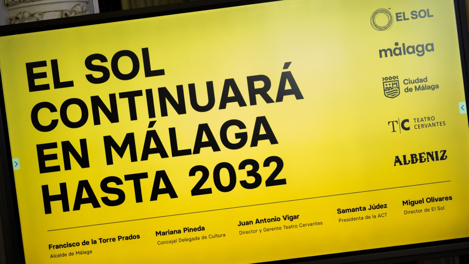 El Festival El Sol continuará celebrándose en Málaga hasta 2032
