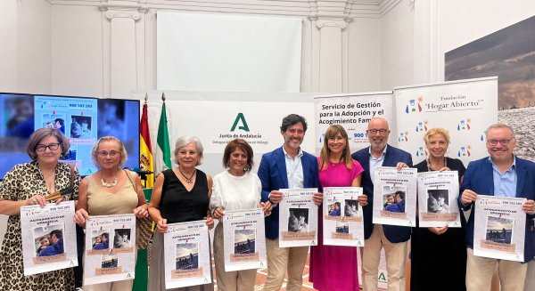 La Junta y Hogar Abierto impulsan una campaña para conseguir familias de acogida urgente en Málaga
