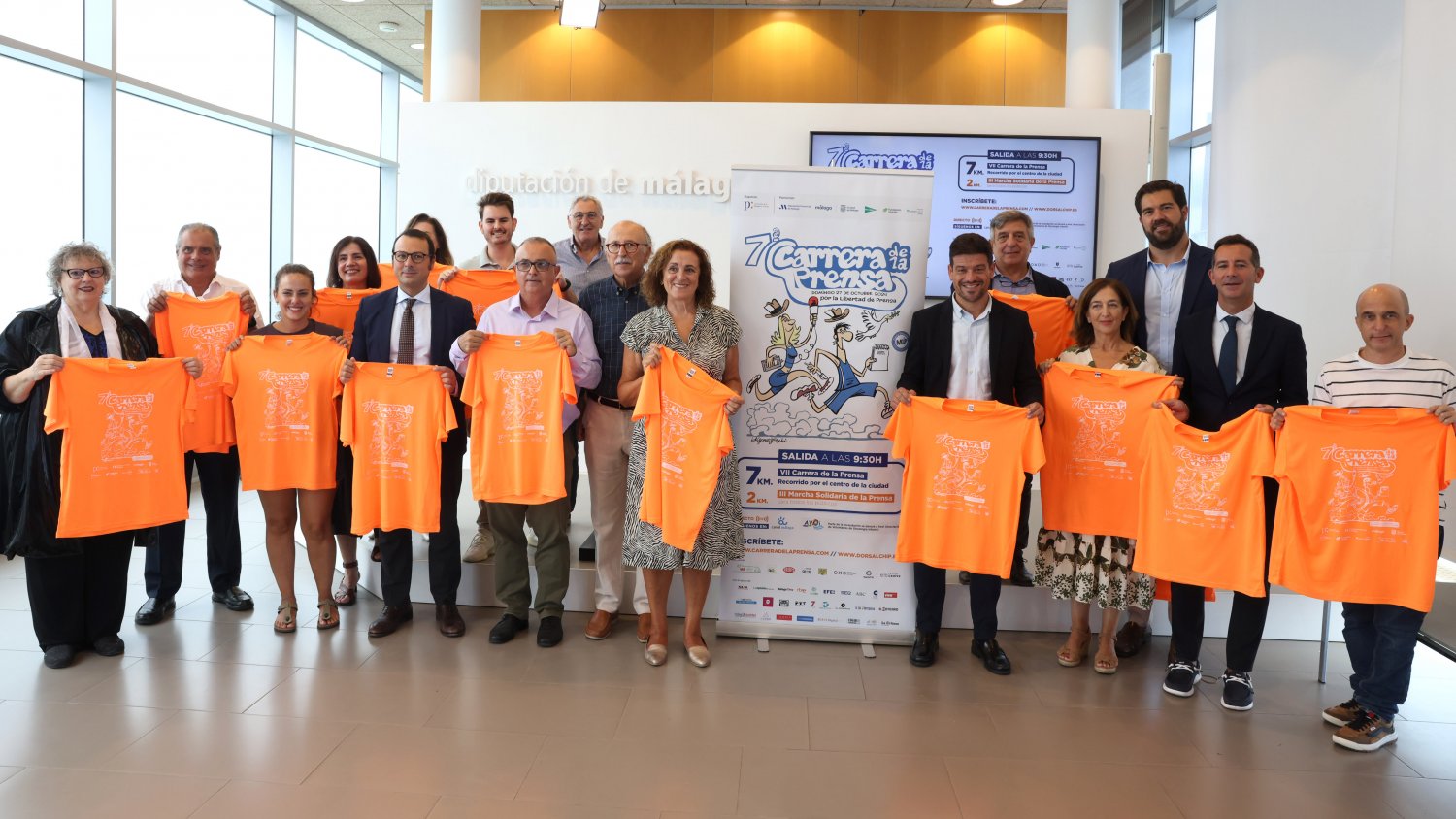 La Asociación de la Prensa de Málaga presenta la VII edición de la Carrera de la Prensa el 27 de octubre