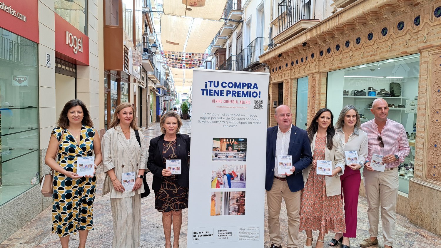 El Centro Comercial Abierto de Antequera se suma a la campaña de la Junta que ofrece premios a sus compradores