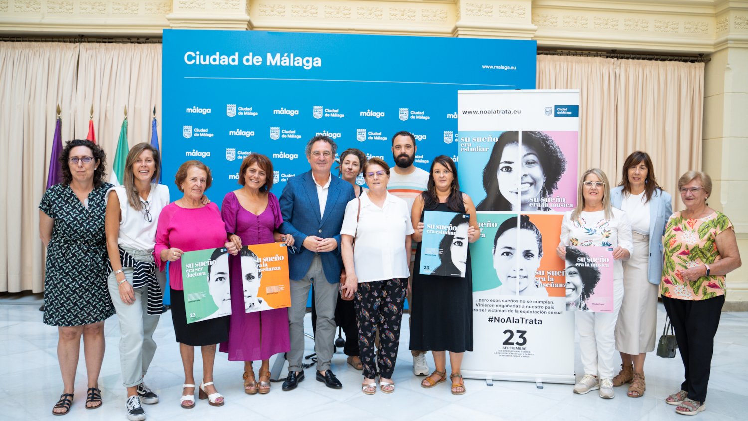 El Ayuntamiento de Málaga lanza la campaña 'Sueños rotos' para sensibilizar contra la explotación sexual y la trata de personas