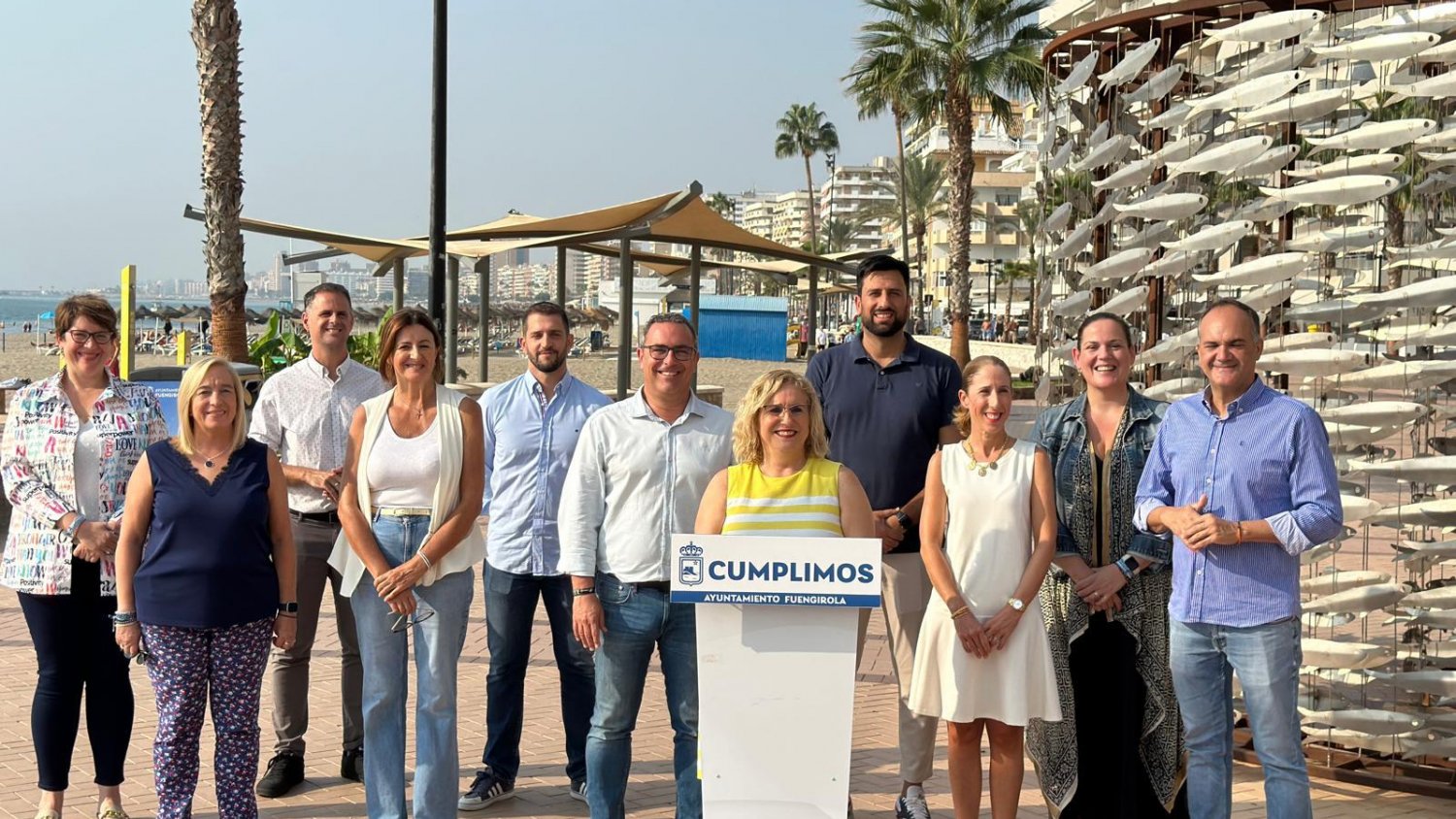 Ana Mula: 'Ayuntamiento, sector turístico y fuengiroleños hemos logrado un verano histórico y situar a Fuengirola como destino líder'