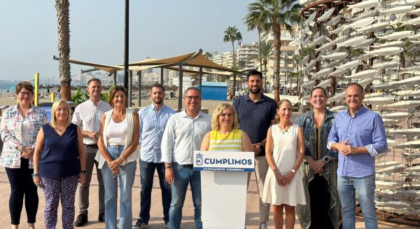 Ana Mula: 'Ayuntamiento, sector turístico y fuengiroleños hemos logrado un verano histórico y situar a Fuengirola como destino líder'
