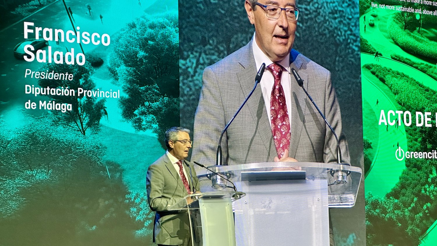 Salado destaca el papel vertebrador de la Diputación ante los retos en sostenibilidad de la provincia, principalmente en movilidad y agua