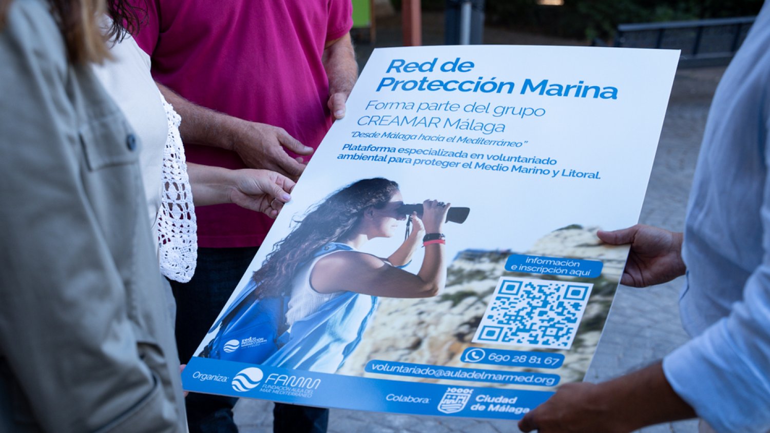 La Red de Protección Marina inicia su andadura en la ciudad de Málaga promovida por el Aula del Mar