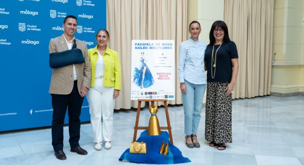 La barriada de Nueva Málaga acoge una pasarela de moda para fomentar el comercio de proximidad en Bailén-Miraflores
