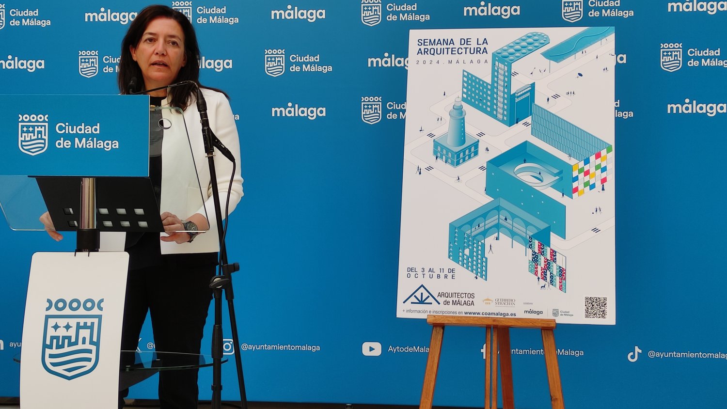 El Colegio de Arquitectos de Málaga celebra la 15ª Semana de la Arquitectura con actividades gratuitas del 3 al 11 de octubre