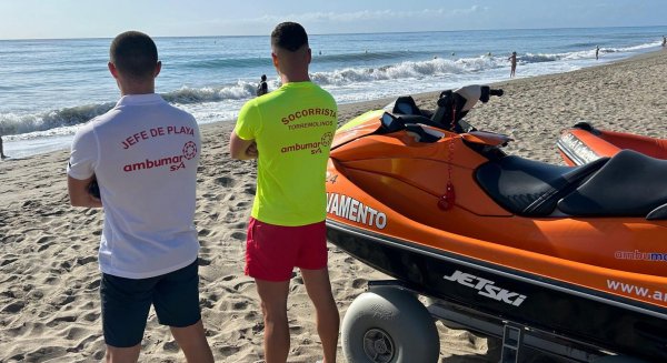 El dispositivo de salvamento de playas finaliza sin víctimas en Torremolinos