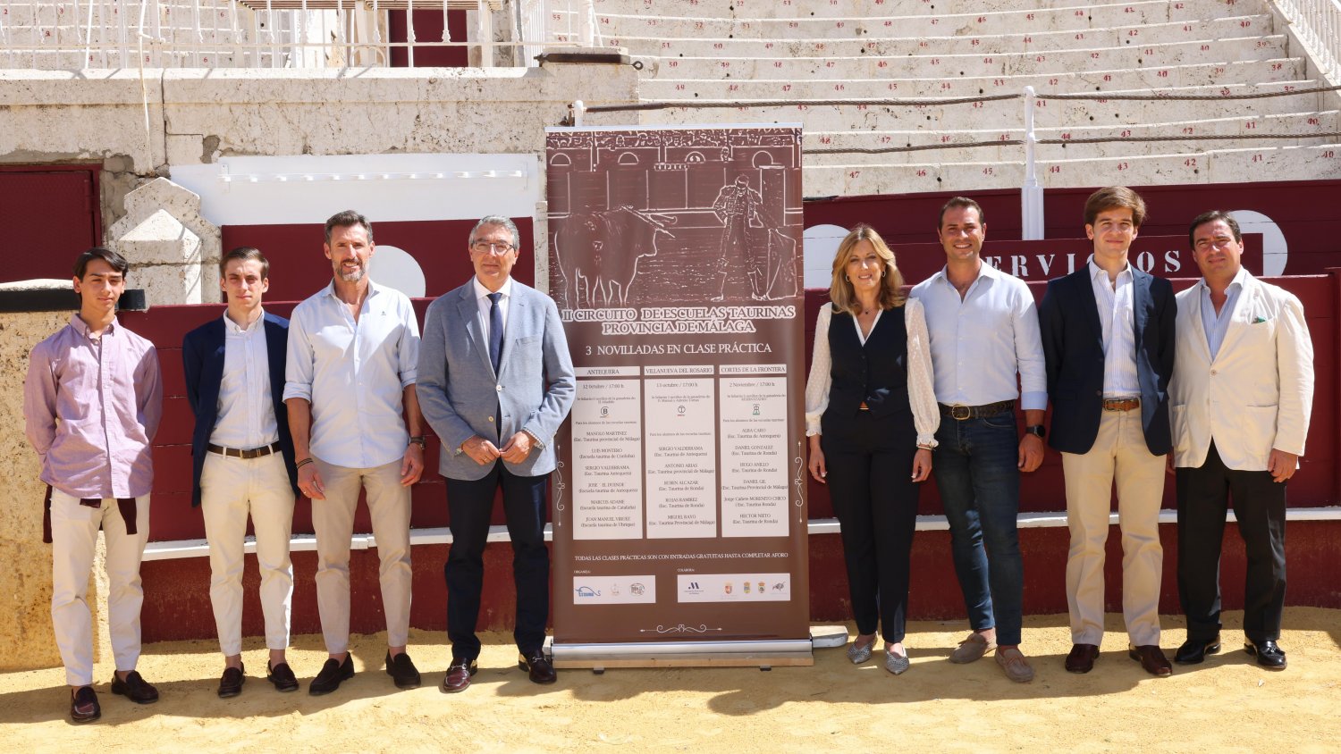 Antequera, Villanueva del Rosario y Cortes de la Frontera acogen el II Circuito de Escuelas Taurinas