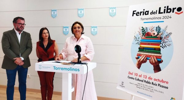 Torremolinos presenta la ‘Feria del libro 2024’ con la luz como tema central
