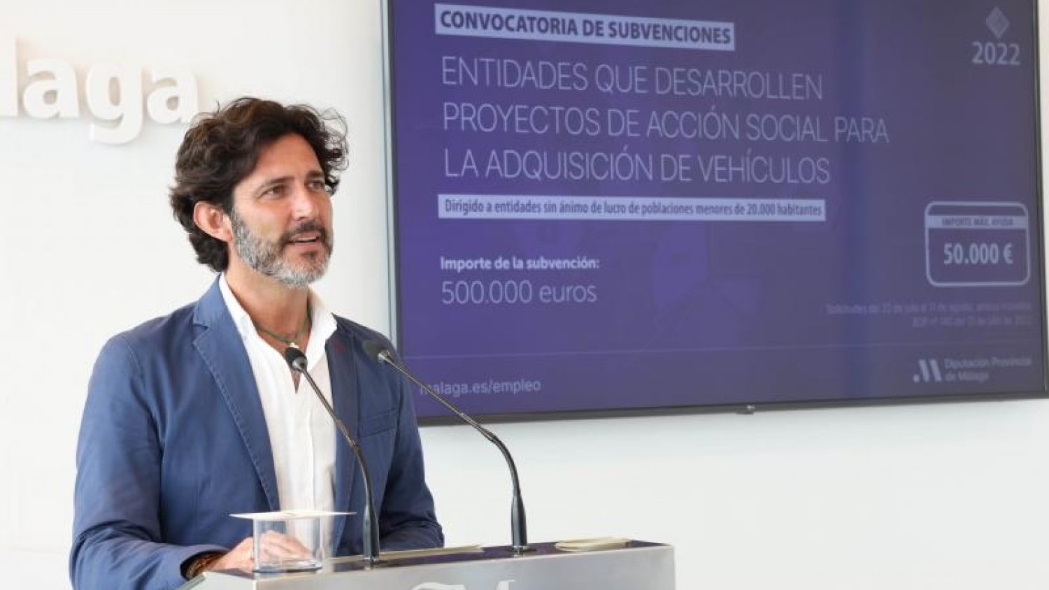 La Diputación destina medio millón de euros a las entidades sociales para que adquieran vehículos