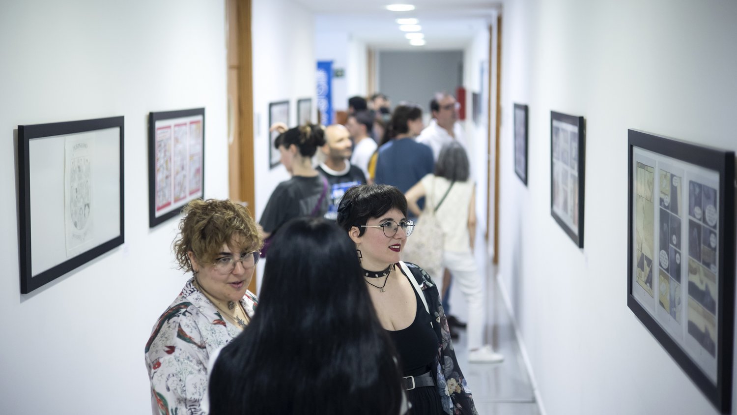 La obra 'Crónicas de Bellas Artes' de Andrea Cano, ganadora del primer premio de la Muestra de Cómic 'MálagaCrea' 2024