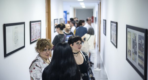 La obra 'Crónicas de Bellas Artes' de Andrea Cano, ganadora del primer premio de la Muestra de Cómic 'MálagaCrea' 2024