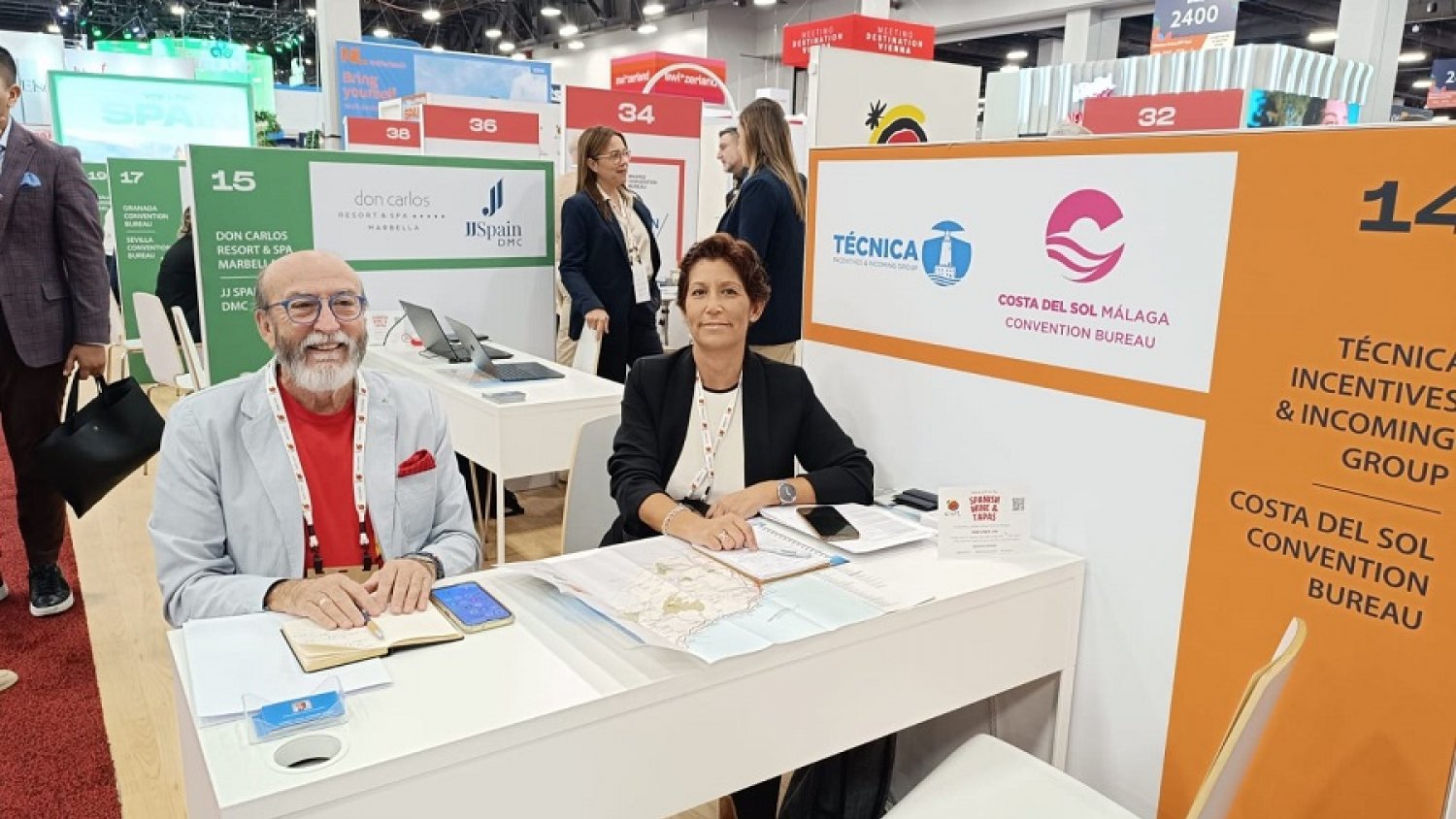 Turismo Costa del Sol impulsa su proyección internacional del segmento MICE en la feria IMEX América de Las Vegas