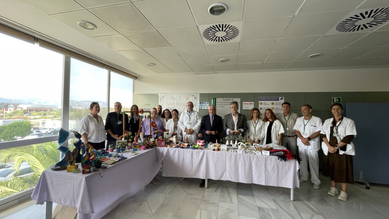 Pacientes de la Comunidad Terapéutica del Hospital Marítimo de Torremolinos celebran una jornada para compartir experiencias