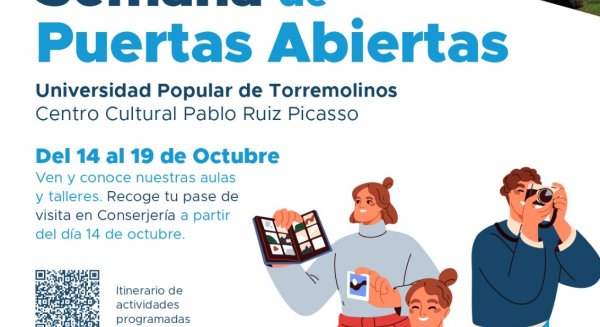 La Universidad Popular de Torremolinos inicia el curso con una Semana de Puertas Abiertas