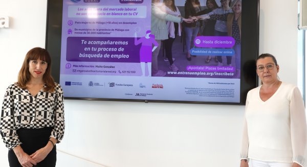 Diputación de Málaga colabora en un programa gratuito de orientación laboral para mujeres rurales en desempleo