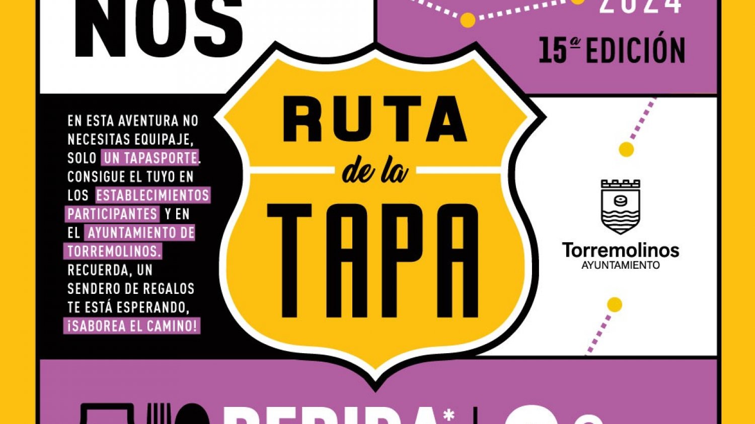 Bares y Restaurantes pueden solicitar ya su participación en la XV Ruta de la Tapa de Torremolinos