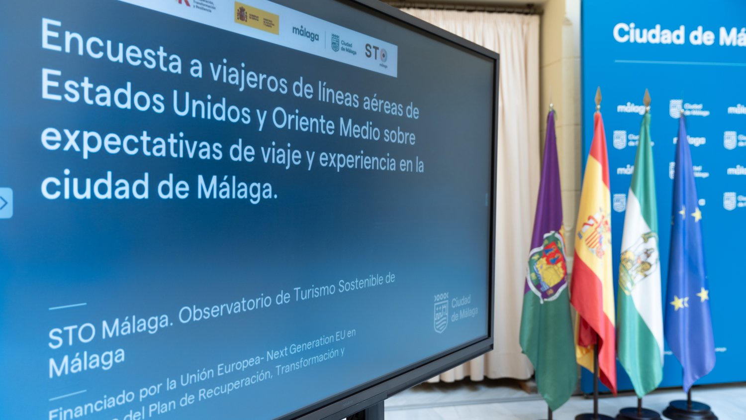 Tres de cada cuatro viajeros de vuelos directos de Estados Unidos y Oriente Medio del Aeropuerto se alojan en Málaga capital