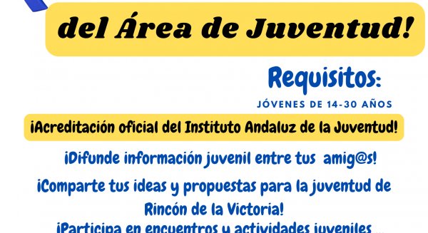 La Concejalía de Juventud de Rincón de la Victoria pone en marcha una campaña informativa del programa Corresponsales Juveniles 