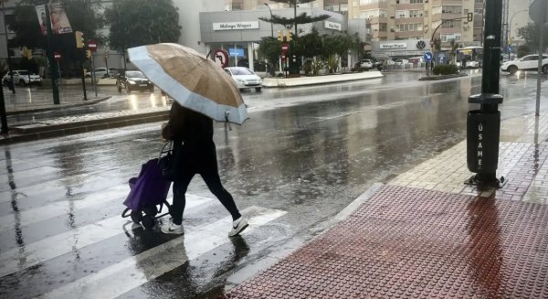 Las lluvias han dejado más de 130 litros en la provincia de Málaga y Aemet desactiva la alerta naranja