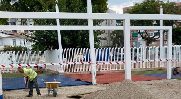 El Ayuntamiento de Rincón de la Victoria amplía la zona deportiva del Parque Baluma con nuevo equipamiento deportivo
