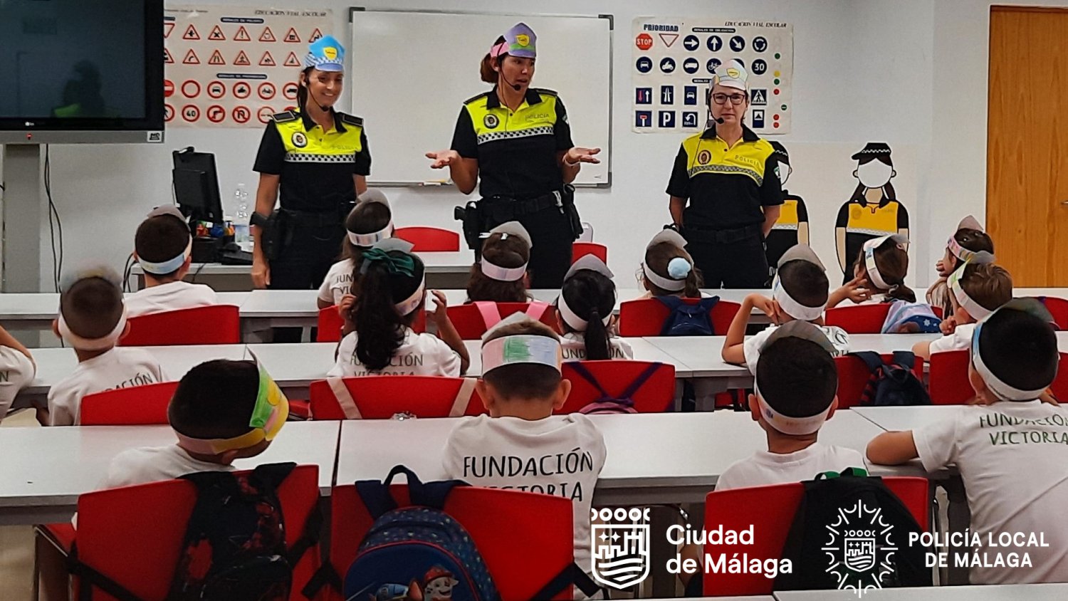 La Policía Local de Málaga pone en marcha acciones educativas para la formación preventiva del alumnado