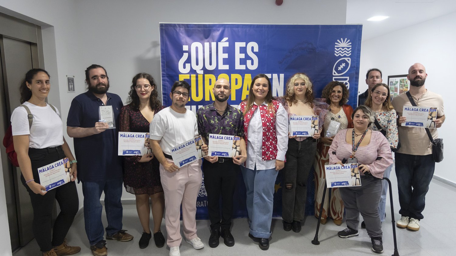 José Enrique Fernández, Cristina González e Ignacio Yélamo, ganadores de la Muestra Joven de Literatura 'MálagaCrea' 2024 