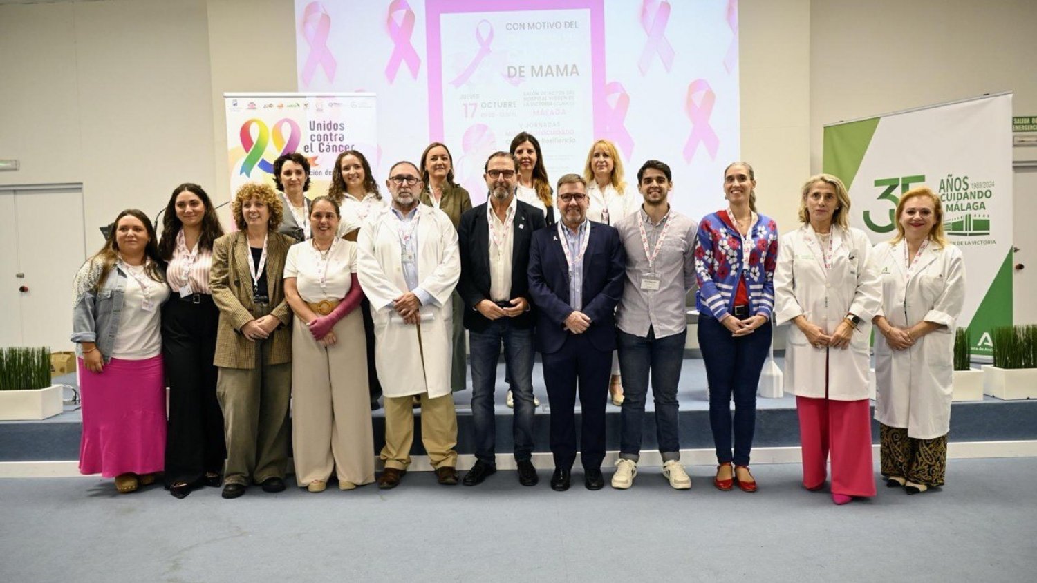  El Hospital Clínico de Málaga acoge las V Jornadas de Autocuidados de Cáncer de Mama