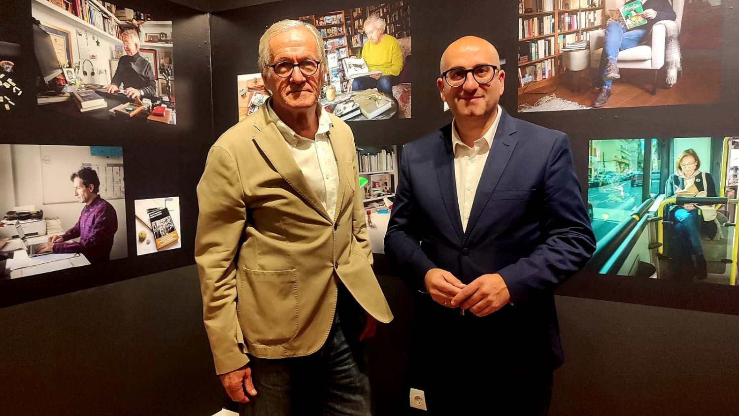 El MVA acoge la exposición 'Las palabras que cuentan', en la que el fotógrafo Paco Negre retrata a escritores malagueño