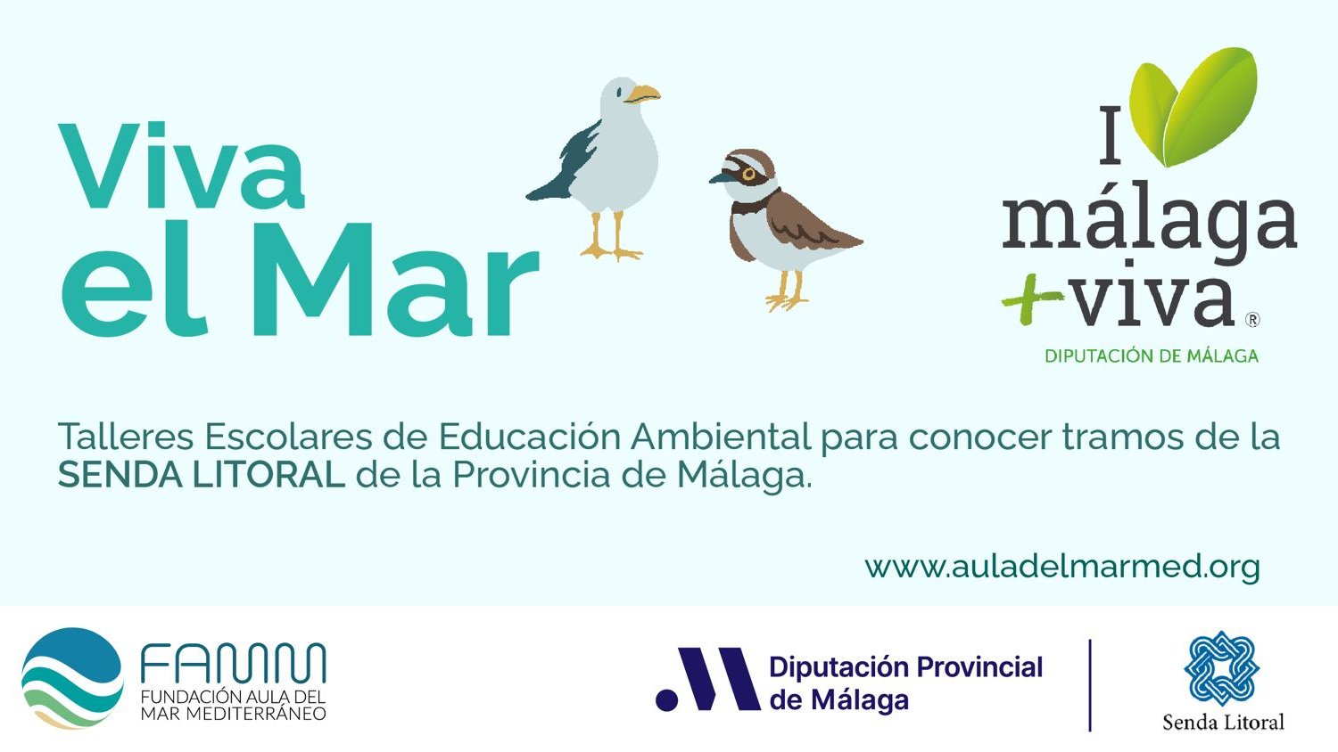 Escolares de municipios malagueños menores de 20.000 habitantes visitarán la Senda Litoral con el programa 'Viva el Mar' 