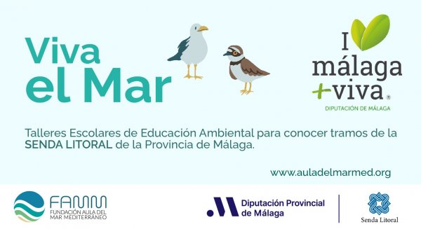 Escolares de municipios malagueños menores de 20.000 habitantes visitarán la Senda Litoral con el programa 'Viva el Mar' 