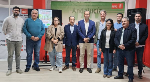 Alcaldes socialistas de la comarca de Antequera critican que la Diputación destina las inversiones en materia de agua a los grandes municipios