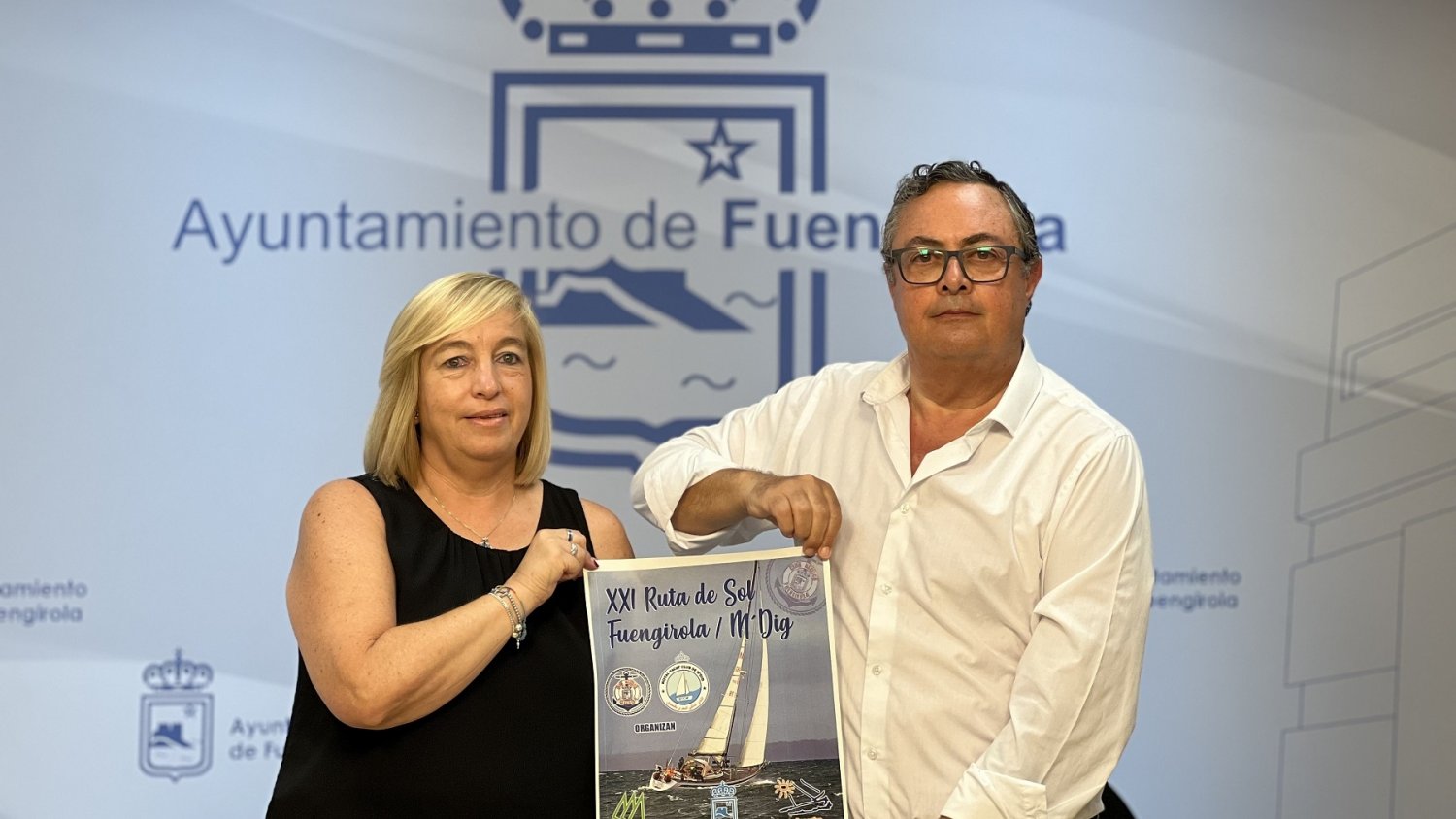 Una veintena de embarcaciones parten del Puerto de Fuengirola con motivo de la XXI Ruta del Sol hacía M´Dig