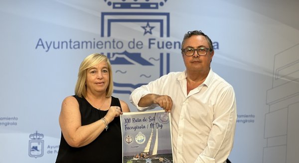 Una veintena de embarcaciones parten del Puerto de Fuengirola con motivo de la XXI Ruta del Sol hacía M´Dig