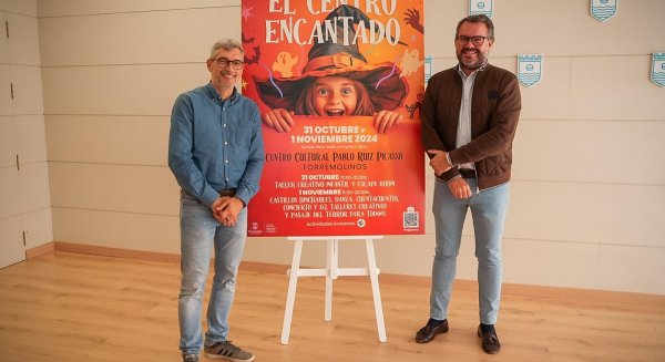 El Centro Cultural Pablo Ruiz Picasso se convierte en ‘El centro encantado’ con motivo de la celebración de Halloween