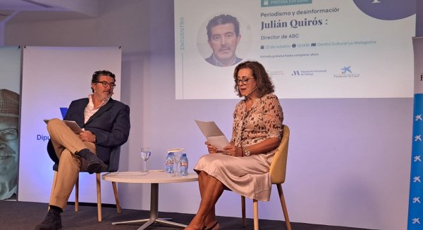 Julián Quirós: 'La desinformación se fabrica desde afuera, pero se asocia con los medios'