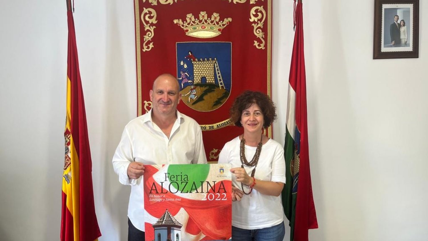 El Ayuntamiento de Alozaina presenta el cartel de la Feria 2022