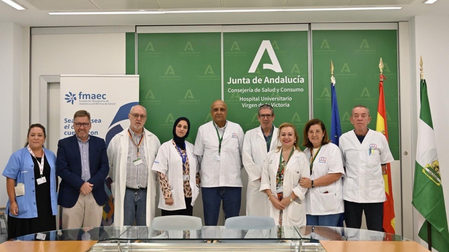 Una decena de intérpretes voluntarios atiende las necesidades de comunicación en habla no castellana en el Hospital Clínico de Málaga
