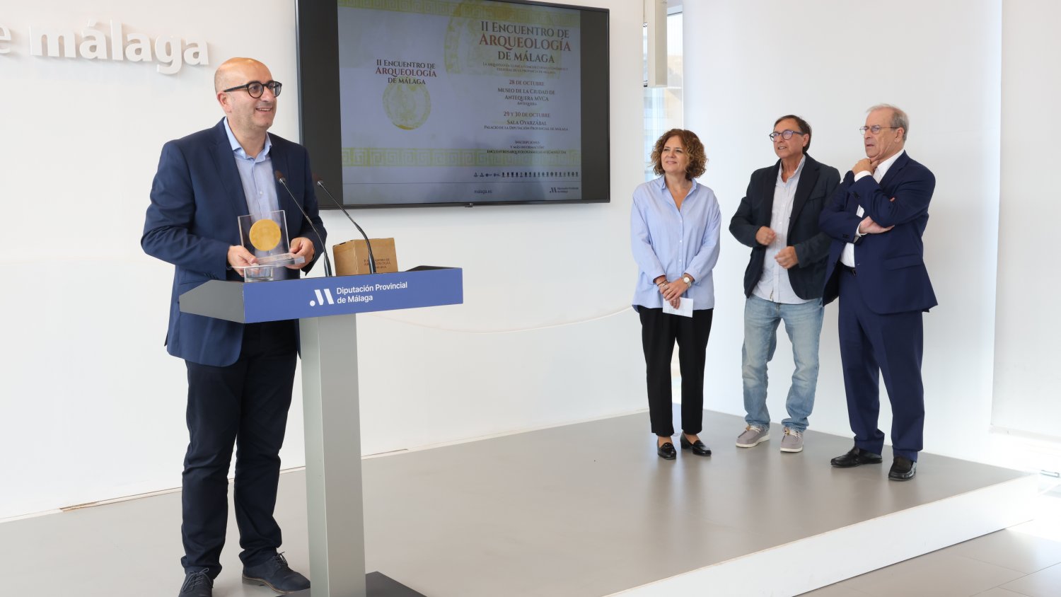 El premio 'Mainake'  de la Diputación recae en el Instituto Arqueológico Alemán de Madrid