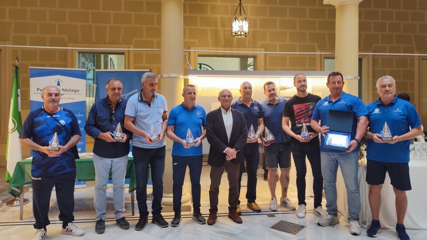 El Puerto de Málaga acoge el I Torneo de Interpuertos de Andalucía de fútbol sala