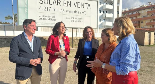 La Junta impulsa la promoción de 48 viviendas protegidas en el municipio de Algarrobo