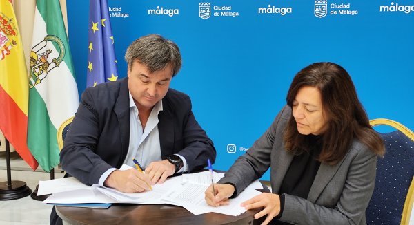 El Colegio de Arquitectos y el Ayuntamiento de Málaga firman un acuerdo de colaboración para reforzar la actuación del GAVE
