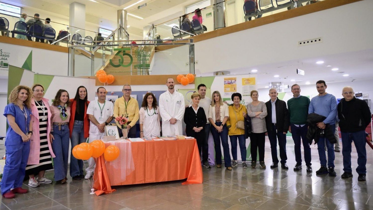 El Clínico de Málaga celebra una jornada de ICTUS para sensibilizar sobre hábitos preventivos a pacientes y familiares