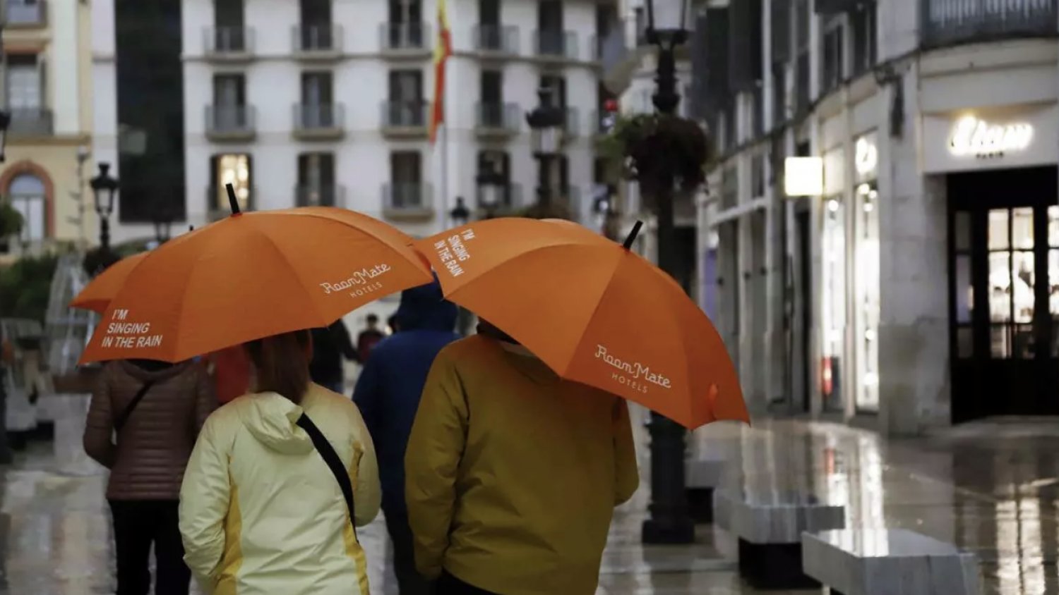 Lluvia en Málaga: activado el aviso amarillo, más de 400 incidencias registradas y embalses recuperados