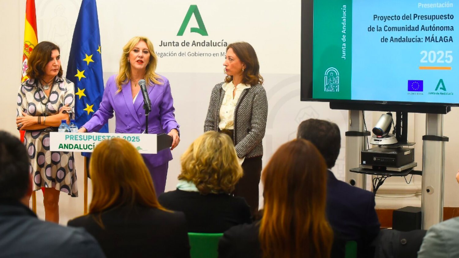 La Junta refuerza su compromiso con Málaga con más de 524 millones en los Presupuestos de Andalucía para 2025