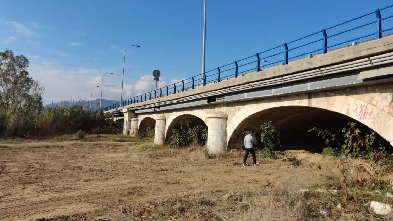 El Ayuntamiento de Málaga inicia la rehabilitación del puente de la MA-21 sobre el río Guadalhorce